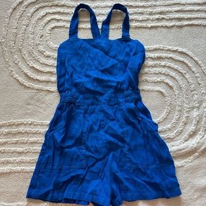 NEW WITH TAGS! Royal Blue Zara Romper (S)